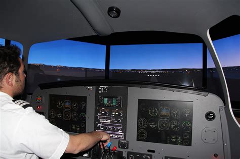 precision flight simulator